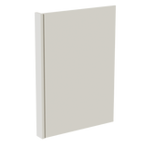 TW-DWR3: Creamy White Shaker 3" Filler - 24"W x 34-1/2"H x 1/2"D Dishwasher Return Panel