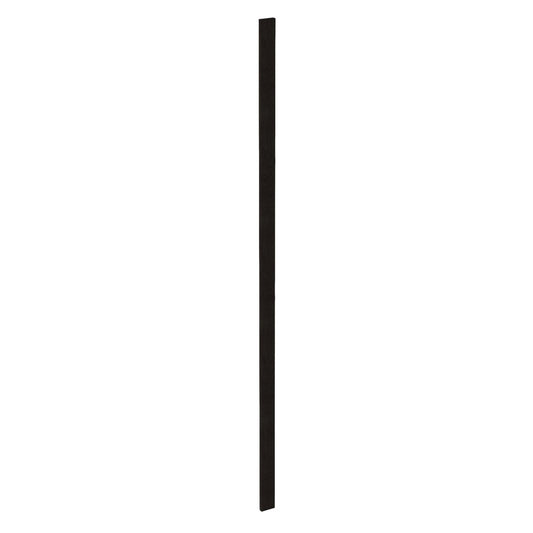 HG-WF396: Dark Gray Shaker 03"W x 96"H Wall Cabinet Filler