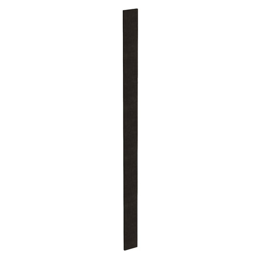 HG-WF696: Dark Gray Shaker 06"W x 96"H Wall Cabinet Filler